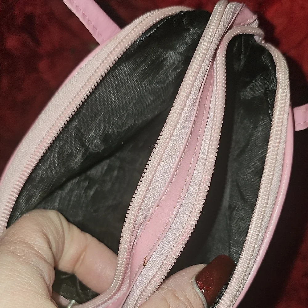 Girls Pink Plaid Mini Purse